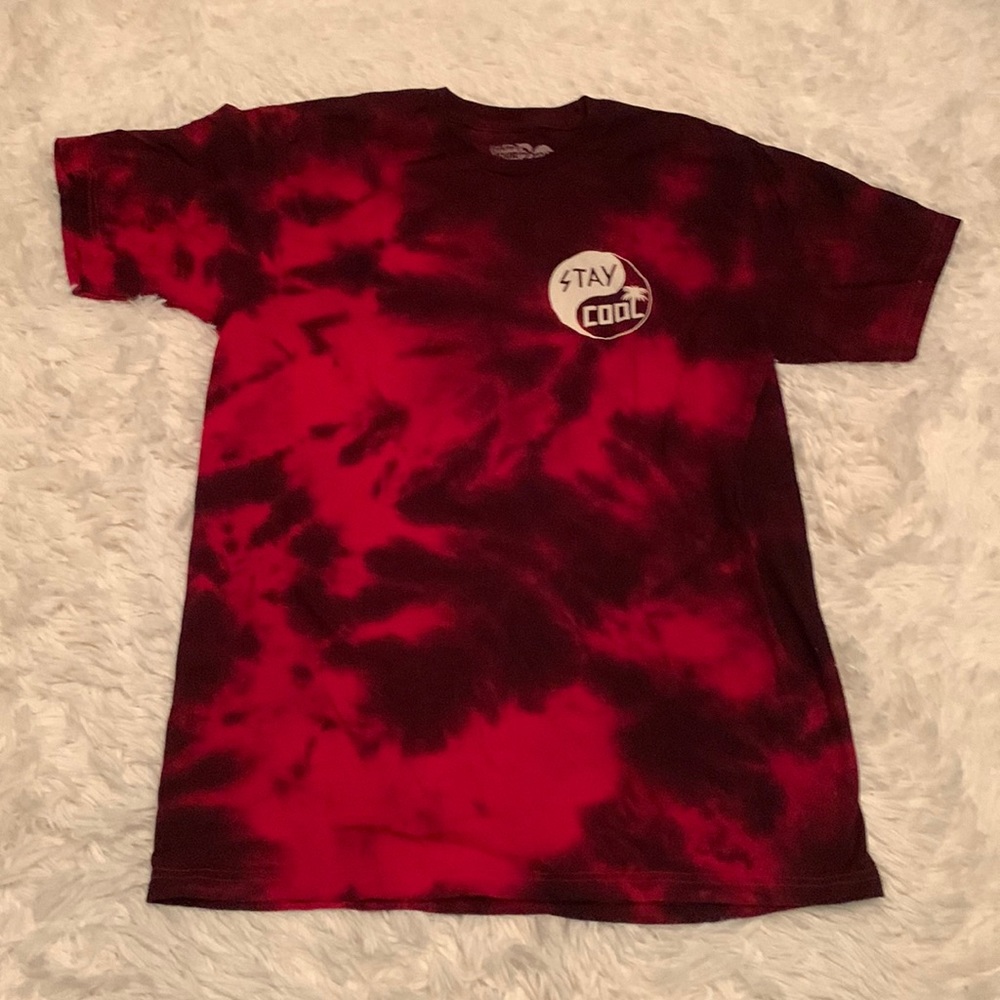 Happy Hour tie dye stay cool tee size M